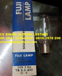 Bohlam Bayonet 10V 7.5A Fuji Lamp T8.S.C.BAY